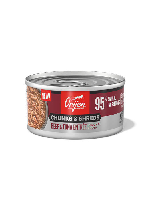 Chunks & Shreds, Beef & Tuna Entr&eacute;e